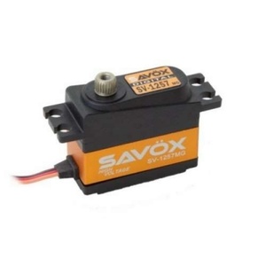 Savox HV Digital Mini Size Fast Rudder Servo 4kg/0.055s@7.4v SV1257MG