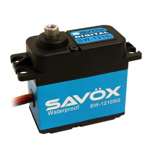 Waterproof HV Digital Servo, .13 sec/319.40 oz-in @ 7.4V - SAVSW1210SG