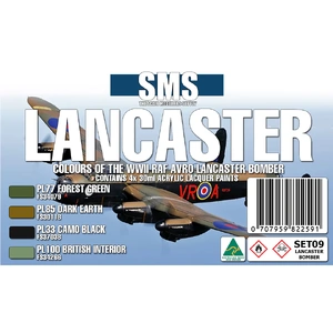 SMS SET09 Lancaster Bomber Colour Set
