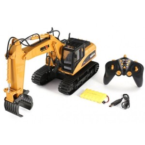HUINA 1570 2.4G 16CH RC Excavator w/Grapple 1/14