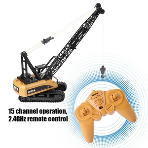 HUINA 1572 15CH RC Alloy Crane 1/14 2.4GHz Engineering Construction Truck Car