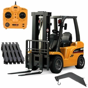 HuiNa 1577 Forklift Alloy Metal Plastic 2.4G 8CH RC Truck