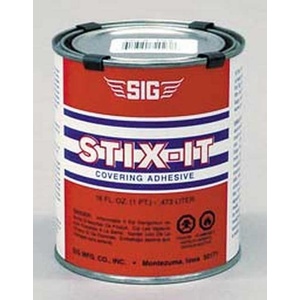 SIG STIX-IT Heat Activated Covering Adhesive 16OZ