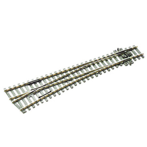 Peco Electofrog Turnout, Medium Radius, Left Hand SL-E96