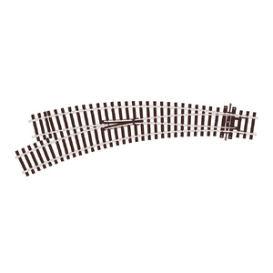 Peco SL-U77 Curved Turnout Small Radius Left Hand Unifrog Code 100