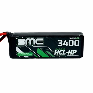 SMC HCL-HP 4S 14.8v 3400mAh 80C Soft Case LiPo Battery w/ Deans Connector