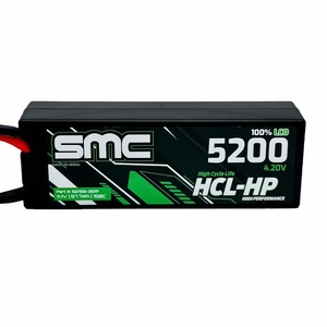 SMC HCL-HP 2S 7.4v 5200mAh 150C Hard Case LiPo Battery w/ Deans Connector
