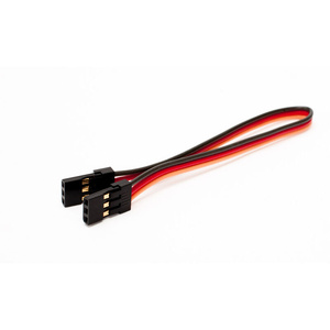 Spektrum Extension Lead: Male to Male 6" / 150mm Heavy-Duty SPMA3041