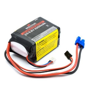 Spektrum 4000mAh 2S 6.6V Li-Fe RX Battery SPMB4000LFRX