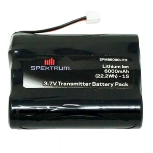 Spektrum 3.7v 1s 6000mAh iX12 Transmitter Battery #SPMB6000LITX