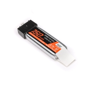 Spektrum 3.7V 1S 150mAh 50C LiPo Battery: JST PH1.25 (Ultra Micro) Connector