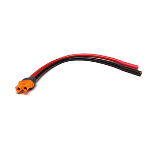 Spektrum Adapter: IC3 Battery to 4mm Female Bullets  SPMXCA311