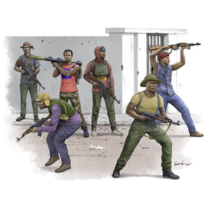 Trumpeter 00438 African Freedom Fighters 1/35 Scale Model