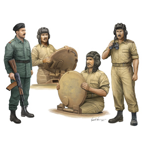 Trumpeter 00439 Iraqi Tank Crew 1:35 Scale Model
