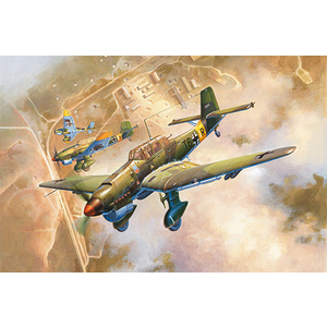 Junkers Ju-87B-2 Stuka 1/24 Model Kit 02421