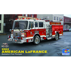 Trumpeter 02506 American LaFrance Eagle Fire Truck 2002 1/25 Scale Plastic Model Kit