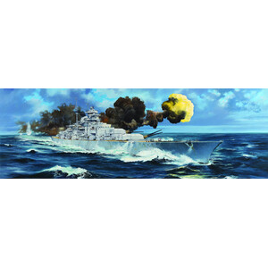 Trumpeter 1/200 German Bismarck Battleship Plastic Kit  03702