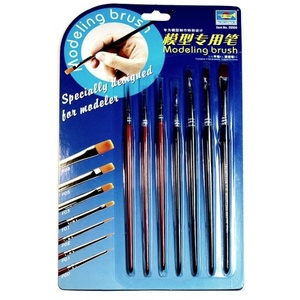 Master Tools Modelling Paint Brushes (7 Piece Set)   09900.