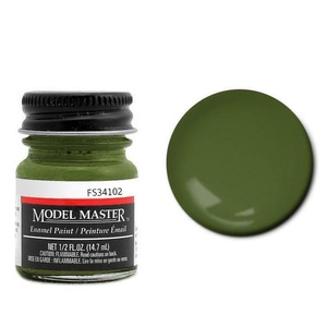 Model Master 1713 Medium Green 34102 Enamel Paint 14.7ml Jar 