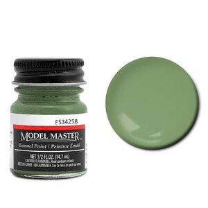 Model Master 2029 Flat Green FS34258 Enamel Paint 14.7mL Jar