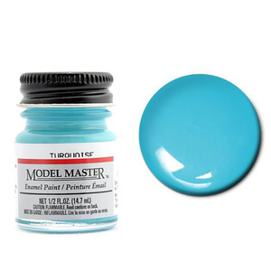 Model Master 2765 Auto Turquoise Enamel Paint 14.7ml Jar