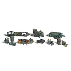 Assorted Junk - HO Scale  WS-A1852