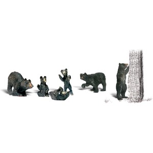 Black Bears - HO Scale  WS-A1885
