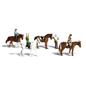 Horseback Riders - HO Scale  WS-A1889