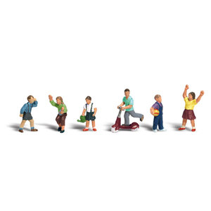 Children Figures for Train Scenes and Dioramas HO Scale WS-A1891