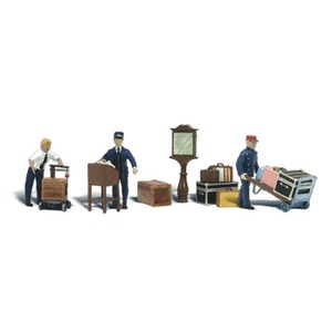 Depot Workers & Accessories - HO Scale WS-A1909