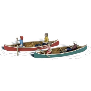 Canoers - HO Scale  WS-A1918