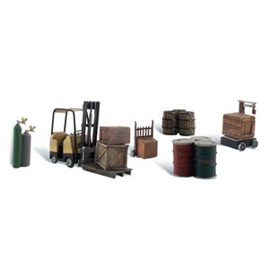 Loading Dock Details - HO Scale #WS-A1934