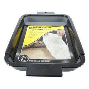 Plaster Cloth/Modeling Tray from Woodland Scenics.  C1194