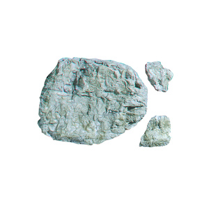 Laced Face Rock Mold  C1235