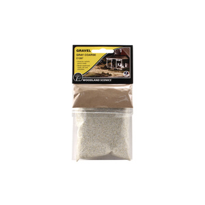 Medium Gray Gravel from Woodland Scenics.  C1287