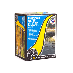 Woodland Scenics CW4510 Deep Pour Water Clear 12oz (354mL)