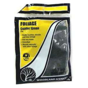 Woodland Scenics Foliage Conifer Green F54