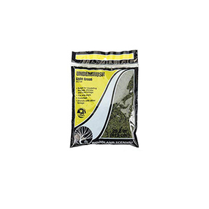 Underbrush Clump Foliage (Light Green) from Woodland Scenics.  FC135