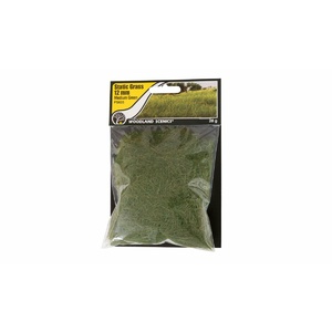 Static Grass (Medium Green) 12mm, From Woodland Scenics #FS626