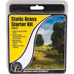 Static Grass Starter Kit with Applicator by Woodland Scenics #FS647 