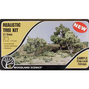 Medium Green Tree Kits  TR1111