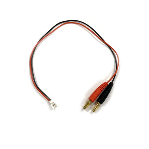 Micro Losi Charge Lead 30cm 22AWG w/ 4mm Banana Plugs