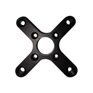Brushless X Motor Mount 25mm Bolt Pattern Anodised Aluminium