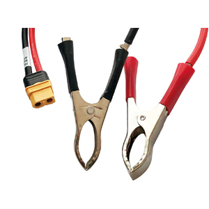 XT60 Female to Heavy Duty Croc Clips w/ 100cm of 12AWG Wire