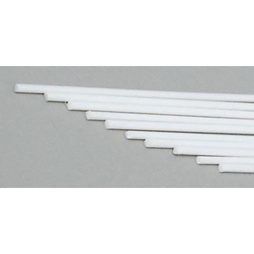 Evergreen 220 Styrene Round Rod .035 (0.88mm) Qty 10