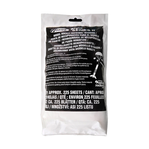 Estes Rocket Recovery Wadding (003556) ESTES