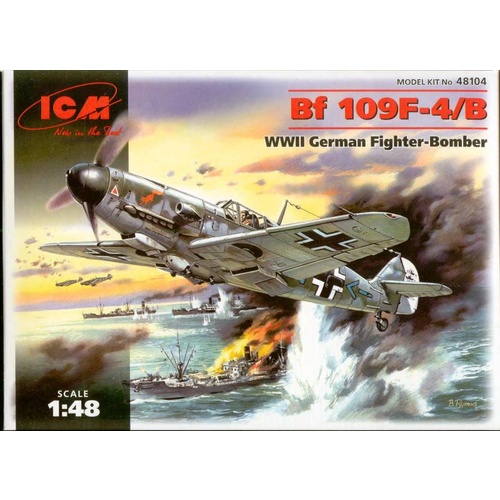 Neu ICM 48103-1:48 Messerschmitt Bf 109F-4