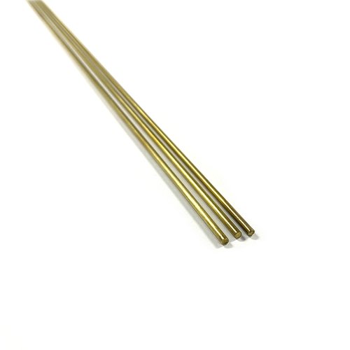 Solid Brass Rod (3) 2mm x 1 meter 3953 KS Metals