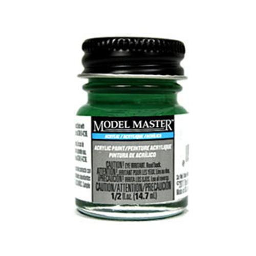 Model Master 4883 Signal Green Flat Acrylic Paint 14.7mL Jar Testors | eBay