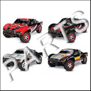 TRAXXAS - 1/16th Slash 4WD Brushed Parts 70054-1